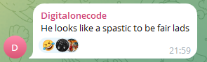 AF Telegram chat