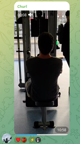 Member submitting gym session evidence