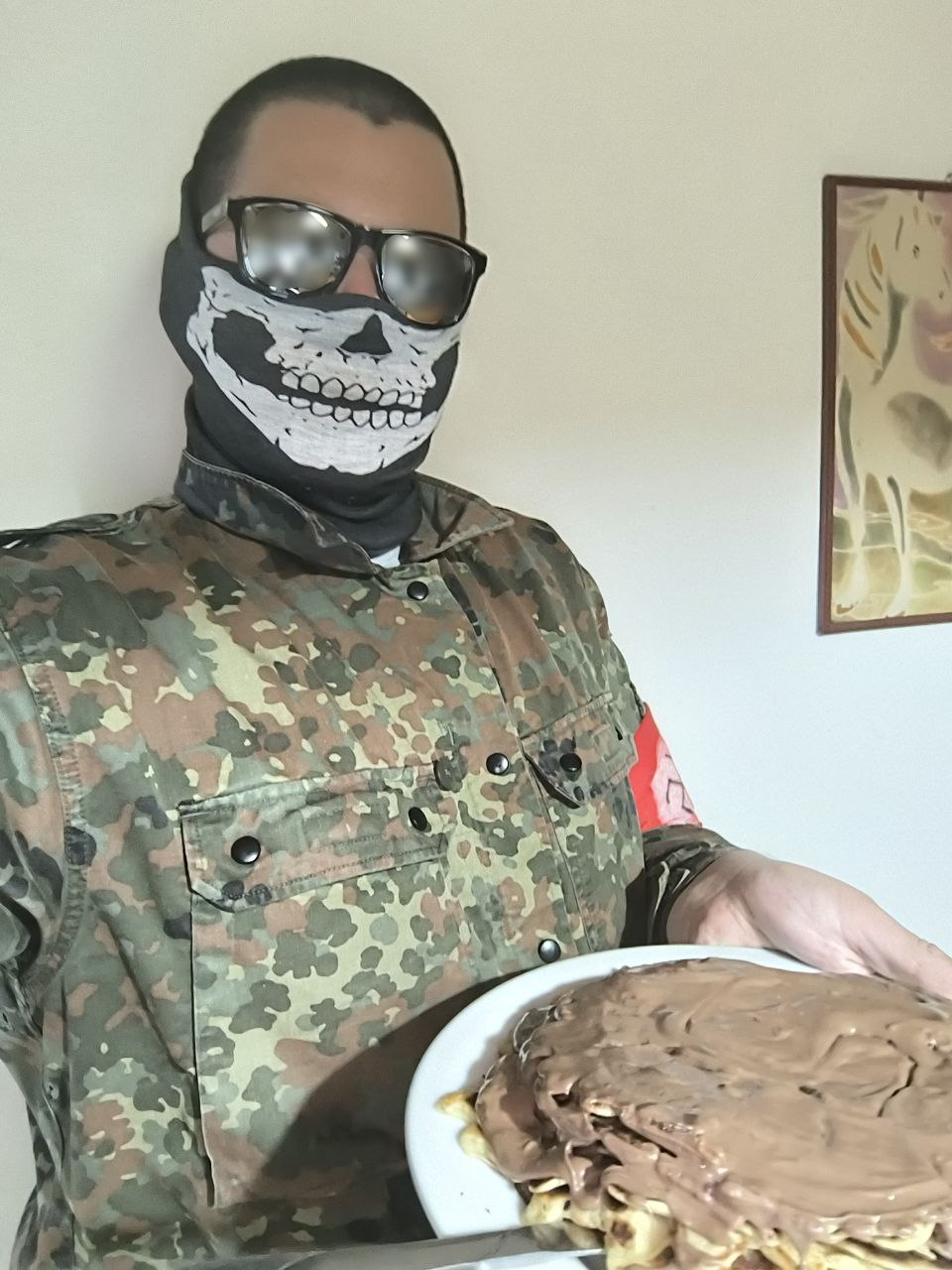 AF member in full kit