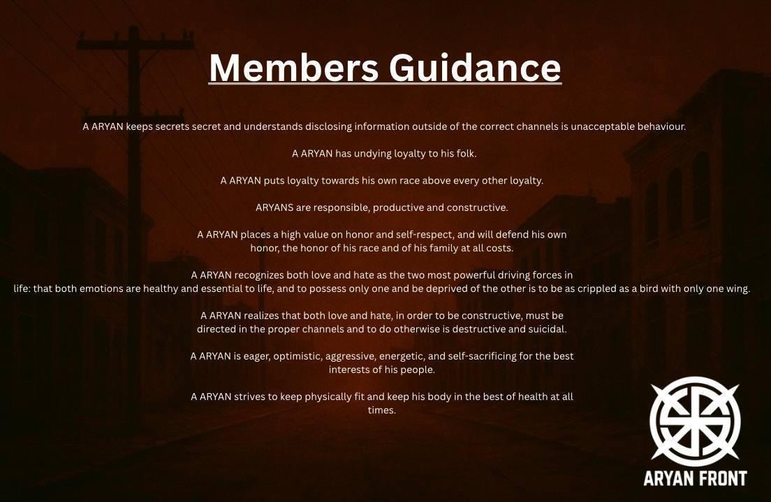 Members' Guidance document
